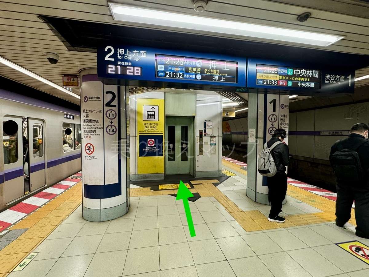 バリアフリー乗り換え経路