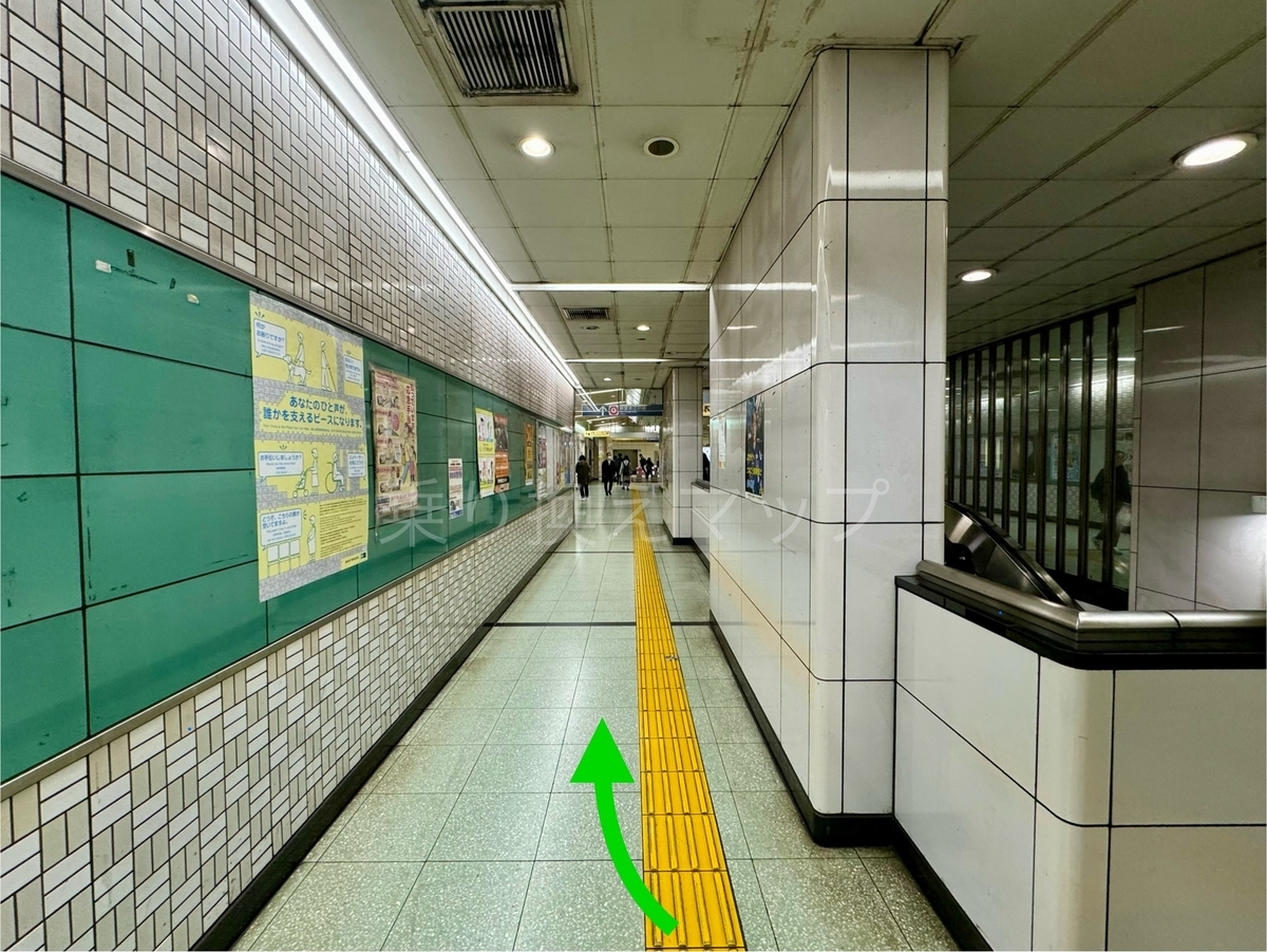 バリアフリー乗り換え経路